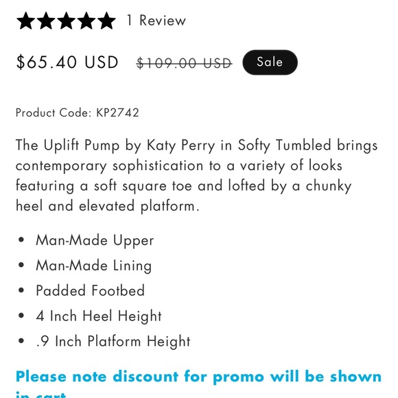 Katy Perry The Uplift Pump - Picture 2 of 7